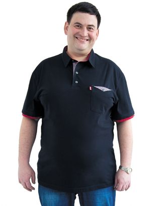 Стильная мужская рубашка-поло Артикул 50135 Размер 64-66 (1)