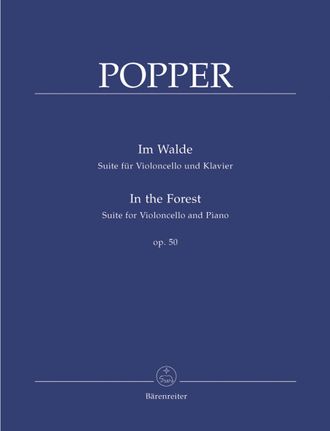 Поппер, Дэвид Im Walde / В лесу  op. 50 Сюита для виолончели и фортепиано