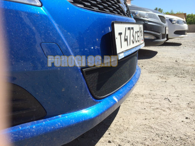 Защита радиатора Suzuki Swift 2010-2013 black
