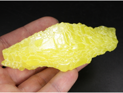 Сера, кристалл (98*36*29 мм, 69 г) №38198