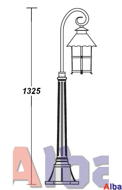 Caior 1 81507 18 Парковый светильник