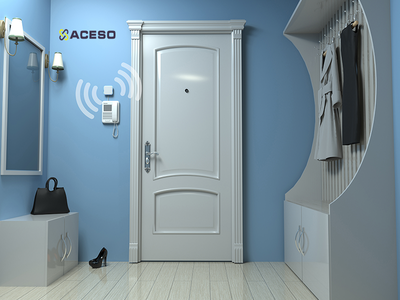 Стационарная система Исток-Сенсо (зона охвата до 80 м2) с беспроводной кнопкой для передачи сигнала