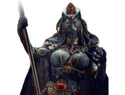 Бастет, богиня-кошка, в черном - КОЛЛЕКЦИОННАЯ ФИГУРКА 1/6 Bastet, The Cat Goddess Black Scale Action Figure (PL2021-181A) - TBLeague