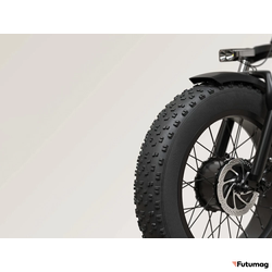 Электровелосипед QRONGE LAVA серый