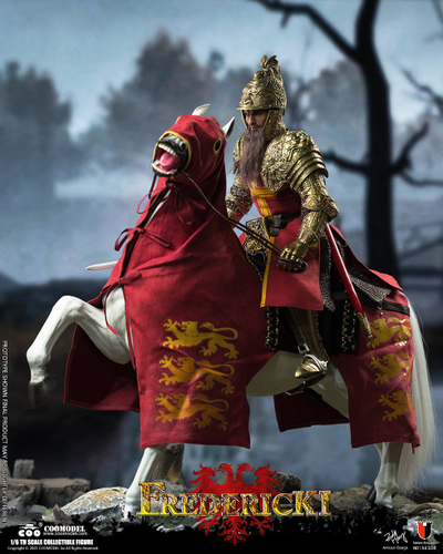 Император Фридрих I Барбаросса (эксклюзивная медная версия) - КОЛЛЕКЦИОННАЯ ФИГУРКА 1/6 SERIES OF EMPIRES - FRIEDRICH I (EXCLUSIVE COPPER VERSION) (SE108) - COOMODEL