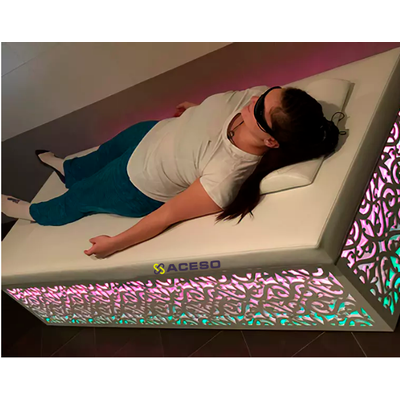 Светоакустическое ложе для волнового массажа