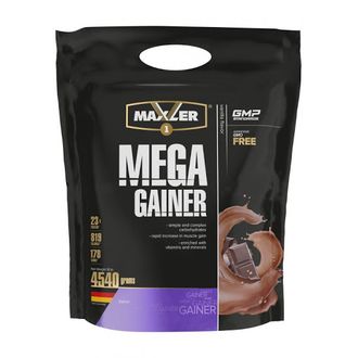 (Maxler) Mega Gainer - (4,54 кг) - (клубника)