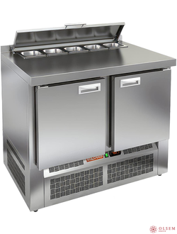 Стол для салатов HICOLD SLE2-11GN (1/6) с крышкой