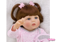 Кукла реборн — девочка  "Ксения" 57 см