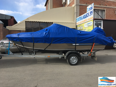 Тент на лодку VICTORY 500 Open (2019 г. стекло Лодка44)