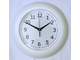 Настенные часы 30см Белые