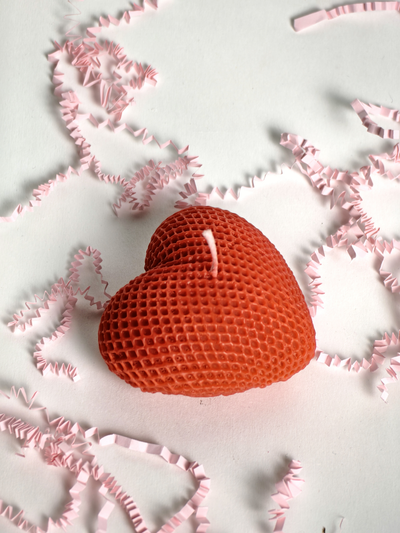 Свеча "Сердце" Красный