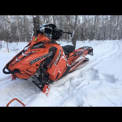 Наклейки на снегоход Polaris Axys Pro RMK 2016 2017 2018 2019 №1480