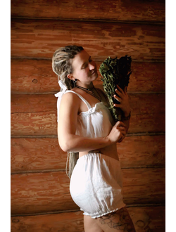 Костюм из муслина - шортики и топик для пар-мастера