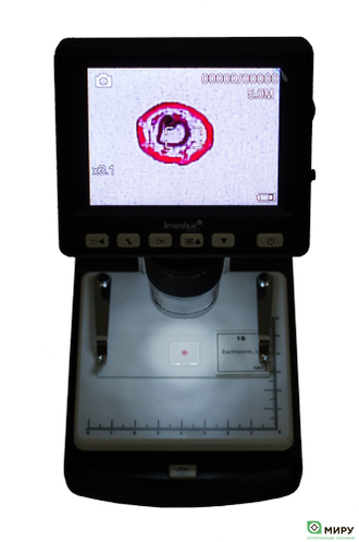 2.16.31 Цифровой микроскоп. Микроскоп цифровой Levenhuk DTX 500 LCD