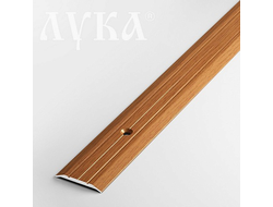 Порог-стык УЗКИЙ  ПС 01 1800мм 092 вишня (25*3мм) Лука  [58547]