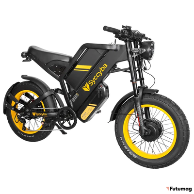 Электровелосипед Syccyba GT20 dual + гидроизоляция