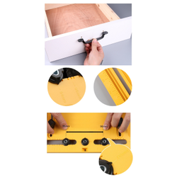 Кондуктор для засверловки отверстий для ручек и полкодержателей