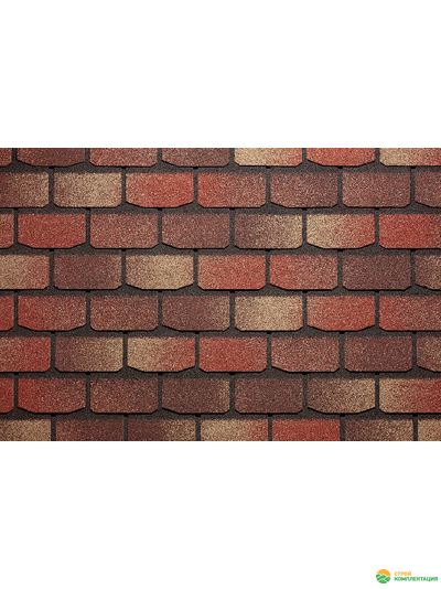Гибкая черепица Docke PIE PREMIUM ЖЕНЕВА Мускат 3,1 м2