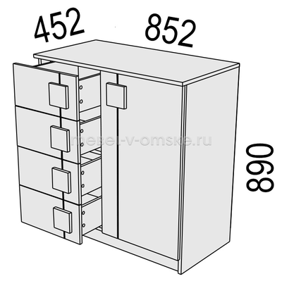 Комод Диско