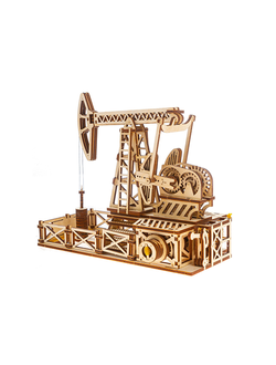 Деревянный конструктор «Нефтяная качалка»