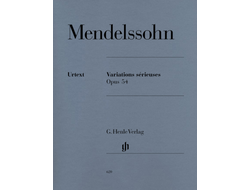 Мендельсон. Серьезные вариации op.54 для фортепиано