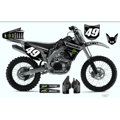 kawasaki kx kxf 250 2009 2010 #1587