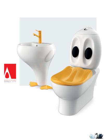 Раковина Creavit Ducky DC052-00CB00E-0000 520 х 400 мм для детей