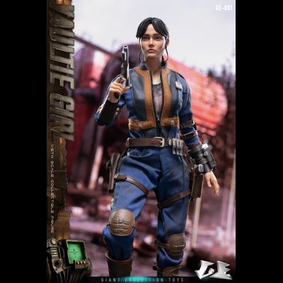 Люси Маклин, выходец из Убежища 33 (сериал Fallout) - Коллекционная фигурка 1/6 Vaultie Girl (GE-001) - Giant exhibition toys