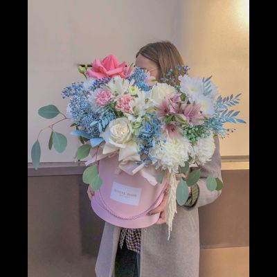 Композиция из цветов «Облака»