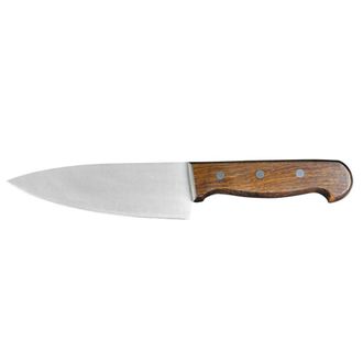 Нож "Шеф" 15 см, деревянная ручка
