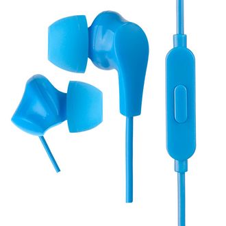 Perfeo наушники внутриканальные c микрофоном «ALPHA» синие (PF_A4938)