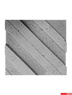 ЭЛЕМЕНТ "GAMMA", цв.Серый Brut (240х240х20мм), 16шт=1м2. 27кг/м2