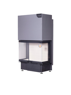 Каминная топка Экокамин ДЕЛЬТА 800 три стекла