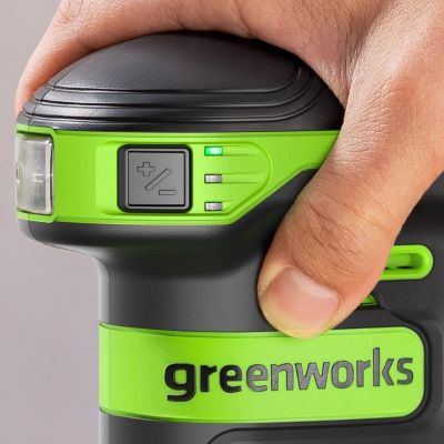 Эксцентриковая шлифмашина аккумуляторная Greenworks OS325, 24V