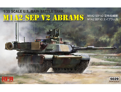 Сборная модель: (Ryefield Model RM-5029) Американский танк M1A2 sep V2 ABRAMS