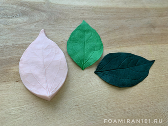 Молд «Лист жасмина #4» (ELF_decor)
