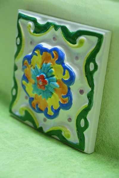 Святовит (изразцовая плитка)