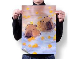 Плакат Капибара, Kapibara-san №4