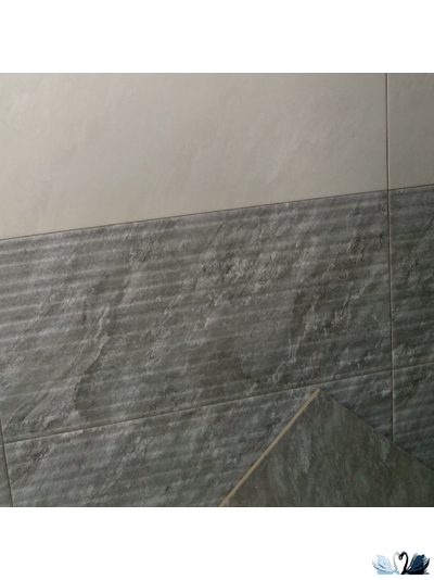 Плитка настенная Belani Борнео Декор 3 серый 30 х 60 см Береза керамика