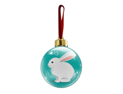 Шары ёлочные новогодние год Кролика