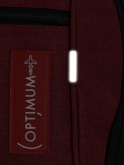 Школьный рюкзак Optimum City 2 RL, красный