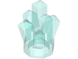 Rock 1 x 1 Crystal 5 Point, Trans-Light Blue (52 / 4155514 / 4247131 / 6296003)