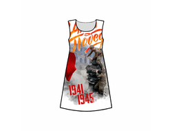 ПЛАТЬЕ 3D С ПОЛНОЙ ЗАПЕЧАТКОЙ С ВАШИМ ДИЗАЙНОМ