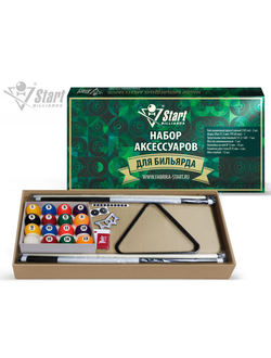 Комплект аксессуаров Start billiards 57, ПУЛ 9502-A