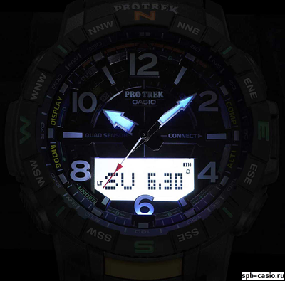 Часы Casio Pro Trek PRT-B50YT-1ER