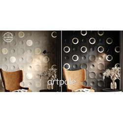 Гипсовая панель BALANCE + LED артикул M-0084