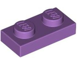 Plate 1 x 2, Medium Lavender (3023 / 4619512)