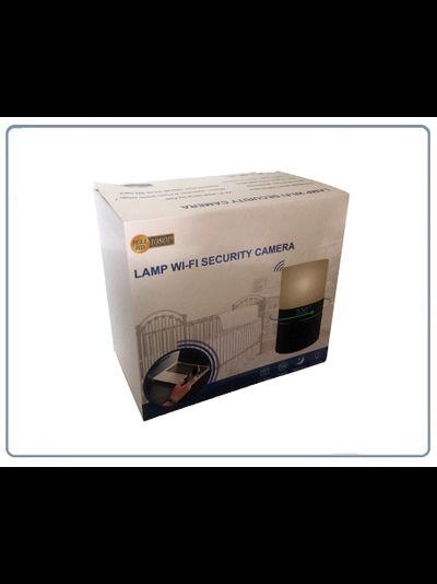 Моторизированная IP видеоняня WiFi (Настольная лампа с диммированием света и выбором цвета подсветки) с DVR, Full HD 2 Mp (HDSmartIPC)