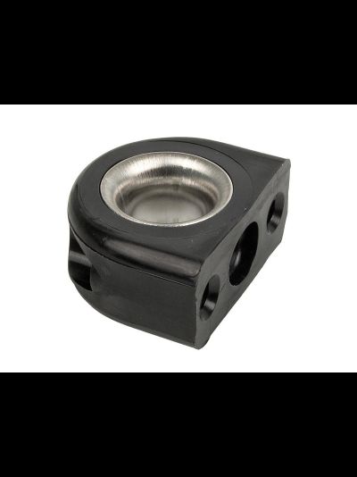 Обушок Ronstan PNP122 для троса до Ø11,5мм из черного нейлона с нержавеющей втулкой